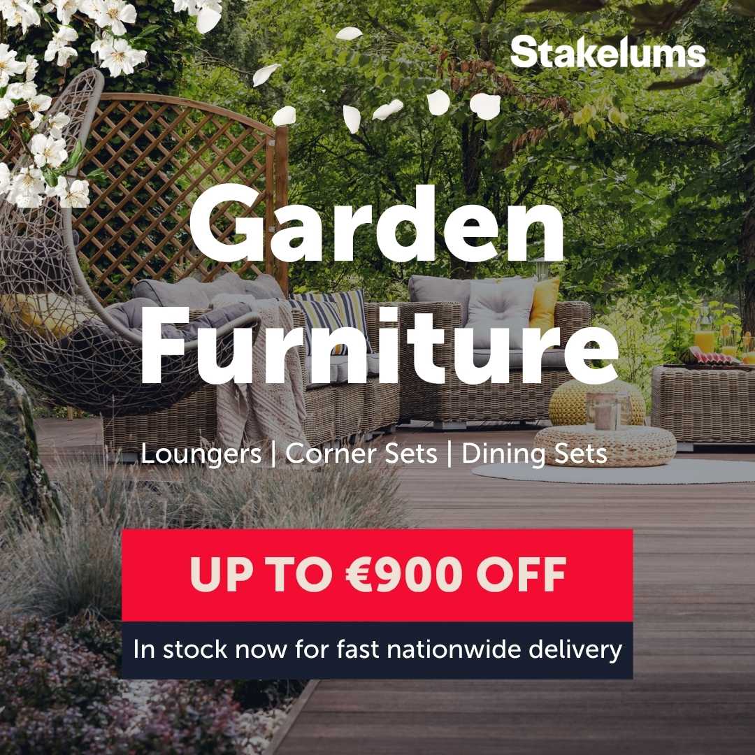 Up to €900 off Garden Furniture sets